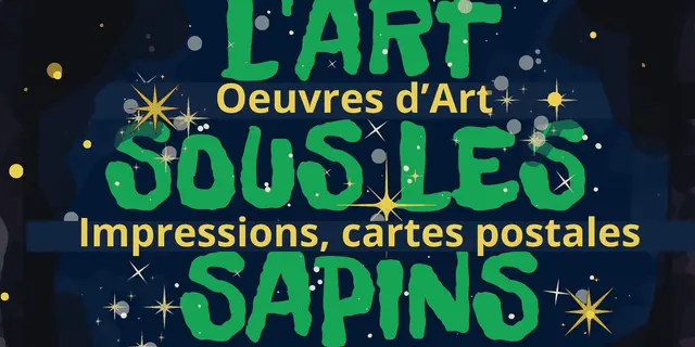L'Art sous les sapins