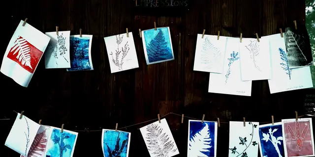 Impression végétale