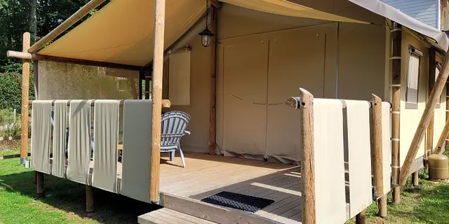Hébergement insolite-Camping - Cerisiers - Tente - Lodge - Guillac - Brocéliande