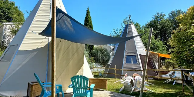 Hébergement insolite - Camping des Cerisiers - Guillac - Morbihan - Bretagne