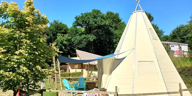 Hébergement insolite - Camping des Cerisiers - Guillac - Morbihan - Bretagne