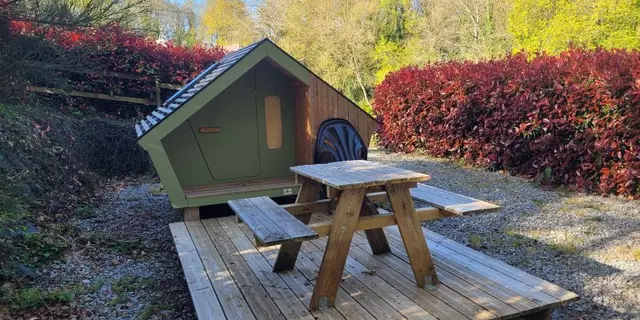 Insolite - kabaneth - camping - cerisiers - Guillac - Destination - Brocéliande