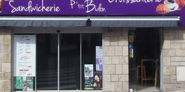 Le P'tit Bidon - vitrine - Ploërmel - Morbihan