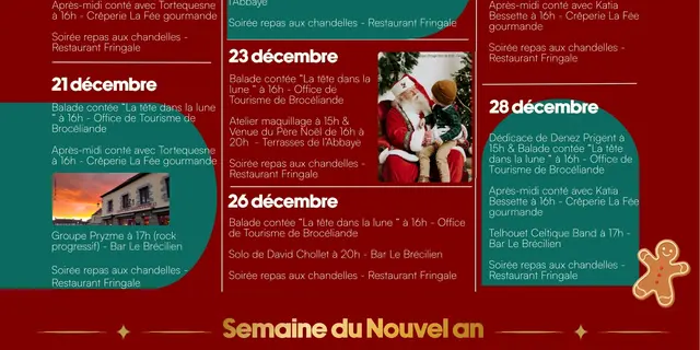 AFFICHE - Programme animation de Noël - 1