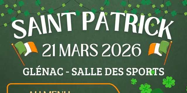 Affiche St Patrick 2026