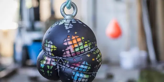 Gingko_atelier_atoell_soufflage_verre_Mauron_Destination_Brocéliande_Morbihan