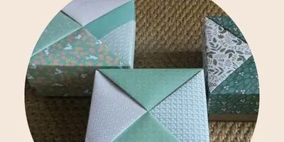 Création boites en Origami - boite origami