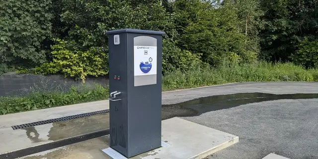 Aire - service - stationnement - Josselin - Brocéliande - Morbihan - Bretagne