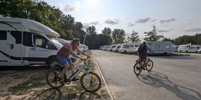 Aire - service - stationnement - Josselin - Brocéliande - Morbihan - Bretagne