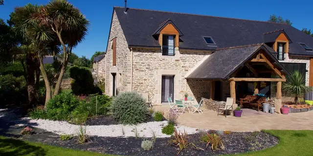 Chambres d'hôtes Les Hortensias - Jardin - La Croix-Helléan - Morbihan - Bretagne