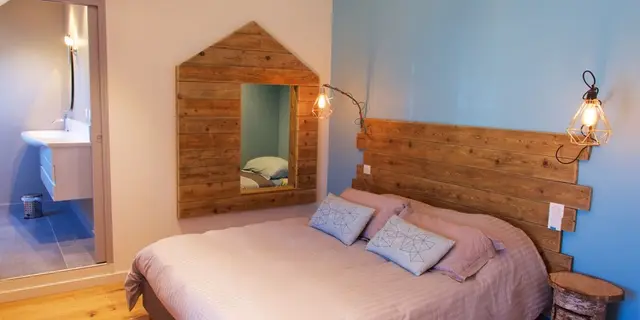 Chambres d'hôtes Les Hortensias - Chambre Cabane - La Croix-Helléan - Morbihan - Bretagne