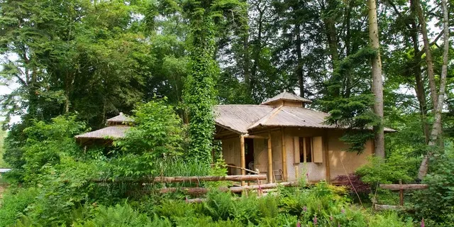Cabane Bambou-3 Camping d'Aleth St-Malo de Beignon Brocéliande