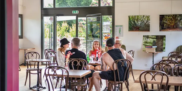 Café de la Gare vélo rail Médréac