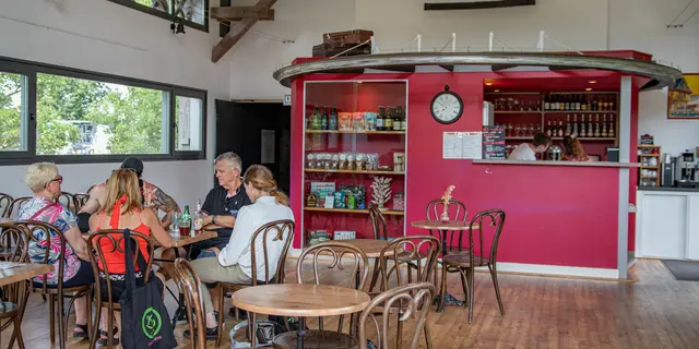 Café de la Gare vélo rail Médréac