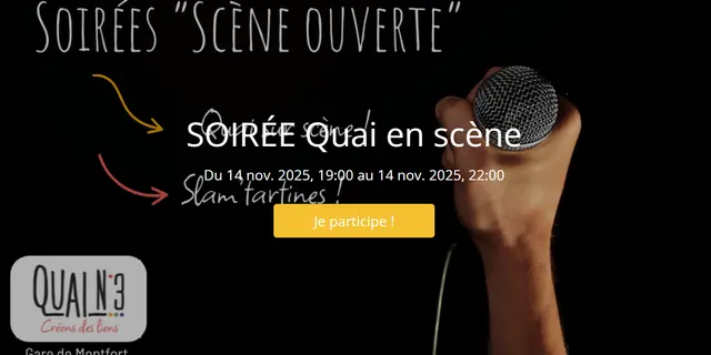 Soirée Quai en scène