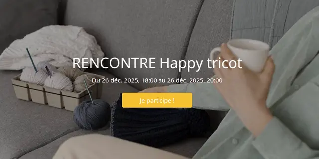 RENCONTRE Happy tricot