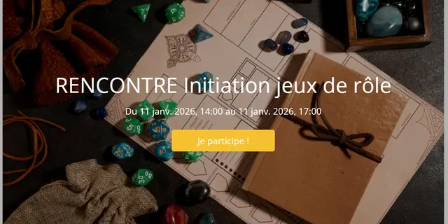 Initation Jeux de rôles