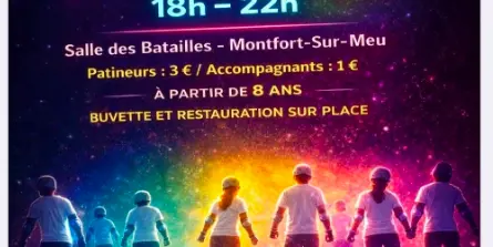 BLack Light Roller Party