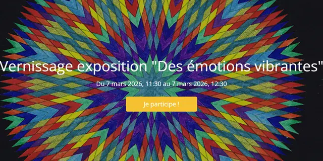 Vernissage exposition Des émotions vibrantes
