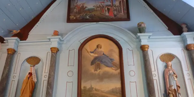 Choeur de la chapelle Sainte-Catherine à Lizio - Morbihan - Bretagne