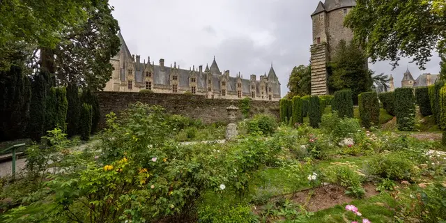 Jardins - Château de Josselin - Morbihan - Bretagne