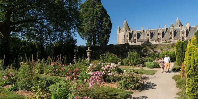 Jardins - Château de Josselin - Morbihan - Bretagne