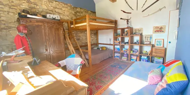 Chambre lits superposés