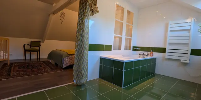 Chambre salle de bain