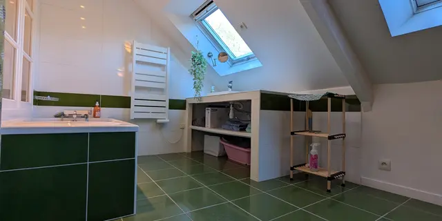 Chambre salle de bain