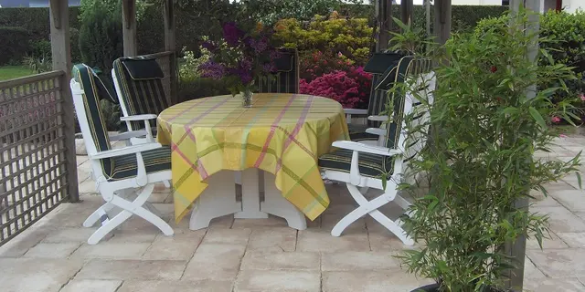 Chambres d'hôtes Miraflores, détente sous la pergola - Malestroit - Morbihan - Bretagne