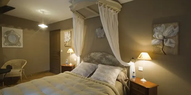 Chambres de charme le Moulin de la Béraudaie, chambre Merlin