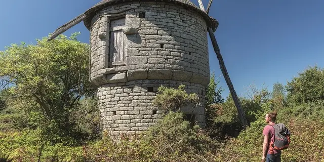 Moulin à vent - Cruguel - Morbihan - Bretagne