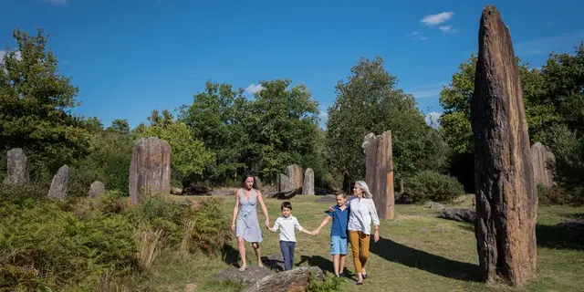 Menhirs de Monteneuf-Brocéliande-Bretagne