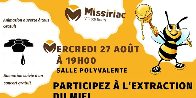 Extraction miel-Missiriac-27-08-25