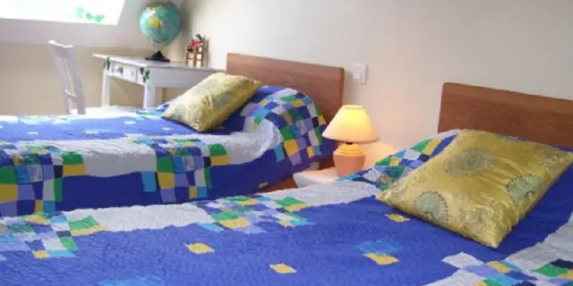 Gîte Guimard chambre twin - Pleucadeuc - Morbihan - Bretagne