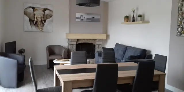 Gîte Le Bois du Loup_salon_Paimpont