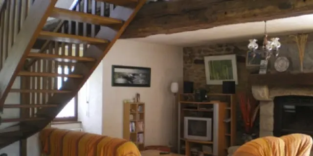 Gîte Pellerin Pleucadeuc salon - Morbihan - Bretagne