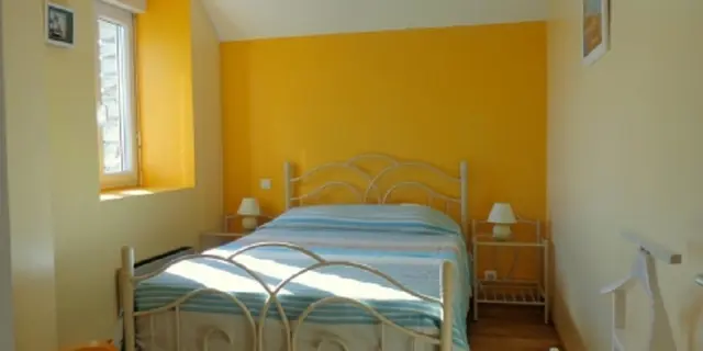 Gîte Triballier chambre double - Sérent - Morbihan - Bretagne