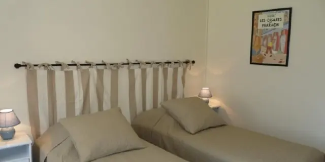 Gîte de Kerelec chambre twin - Pleucadeuc - Morbihan - Bretagne