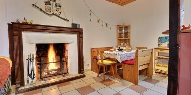 Gîte des Hayes_Paimpont_cheminée