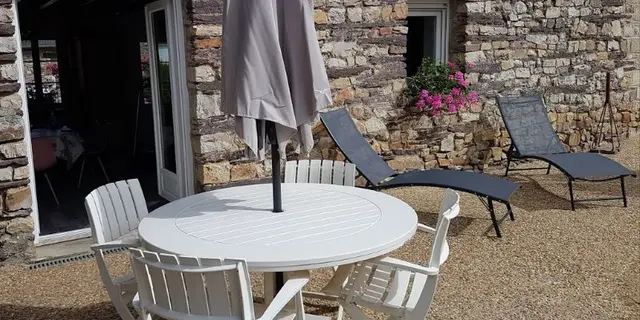 Gîte les doigts de fée_Paimpont_Terrasse