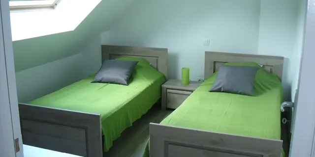 Gîtes de l'Oust T3 chambre twin - Saint-Marcel