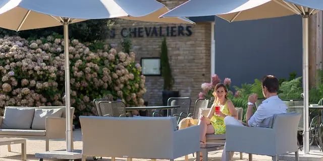 Restaurant - Les Chevaliers - terrasse - Ploërmel - Brocéliande - Bretagne