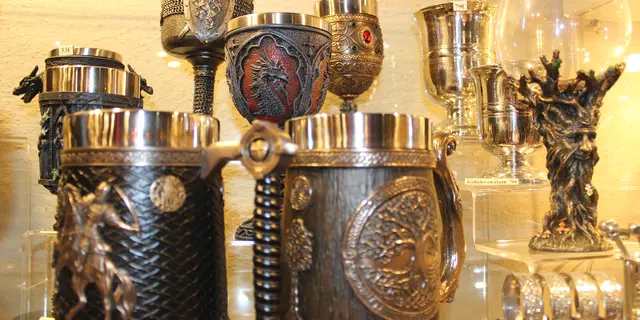 Chopes et Calices magasin Armoria Paimpont