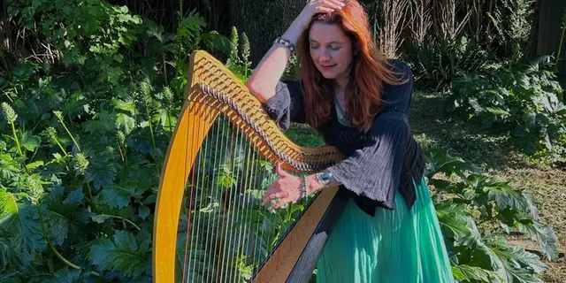 Gael chants celtes - concert d'automne - harpe - Tréhorenteuc - Brocéliande
