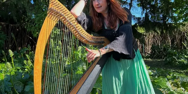 gael_chant_et_harpe_concert_église-du-graal_trehorenteuc_broceliande