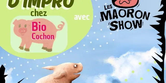 théâtre-improvisation_ferme-pédagogique_labyrinthe_mais_biocochon_Mauron