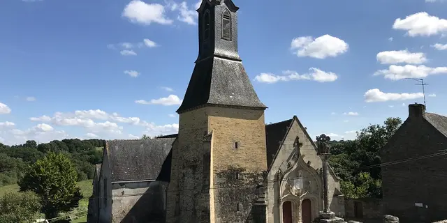 chapelle St-Golven - vieux bourg - Taupont - Morbihan