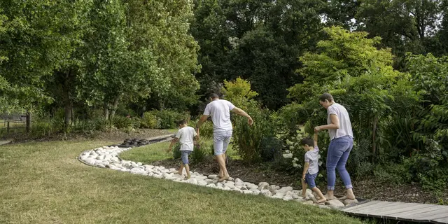 Parcours sensoriel Réveille tes pieds