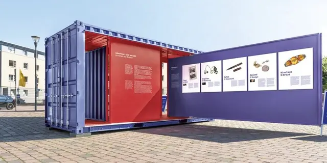 Ausstellungscontainer #StolenMemory